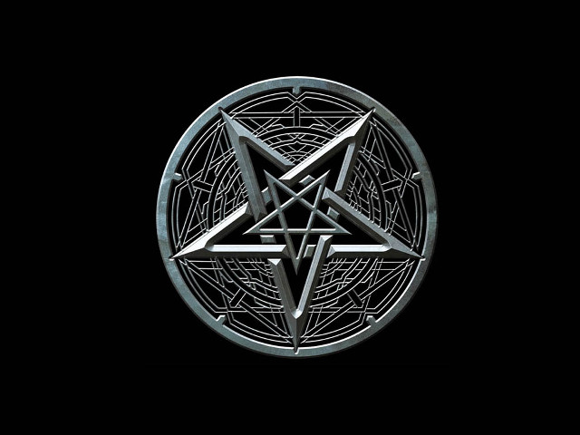 Pentagramil black background black background free wallpaper for desktop - medium preview image