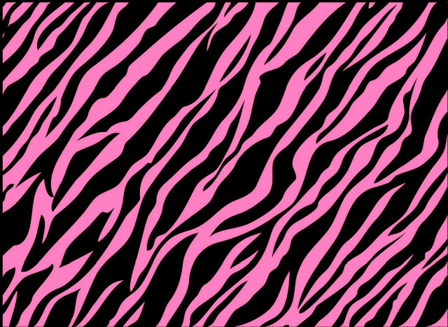 Pink black zebra print pattern #3 free wallpaper for desktop - medium preview image