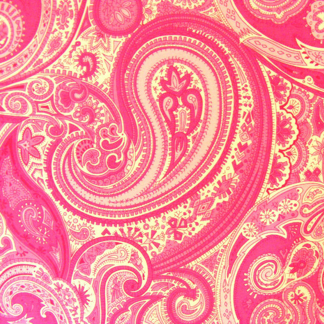 Paisley print blue background gold free wallpaper for tablet - medium preview image