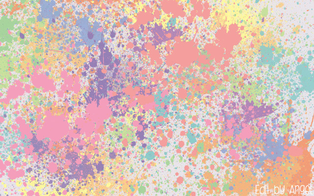 Colorful paint splatter background white free wallpaper for desktop - medium preview image