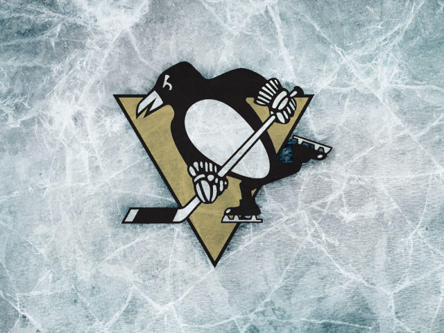 Penguin hockey sticker face rink free wallpaper for desktop - medium preview image