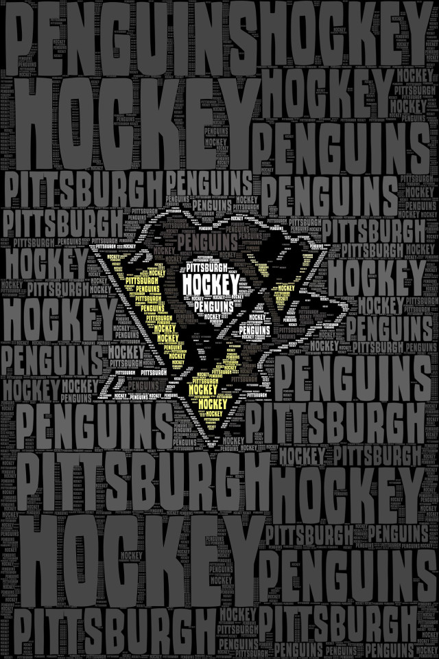 Pittsburgh penguins logo black yellow #3 free wallpaper for mobile - medium preview image
