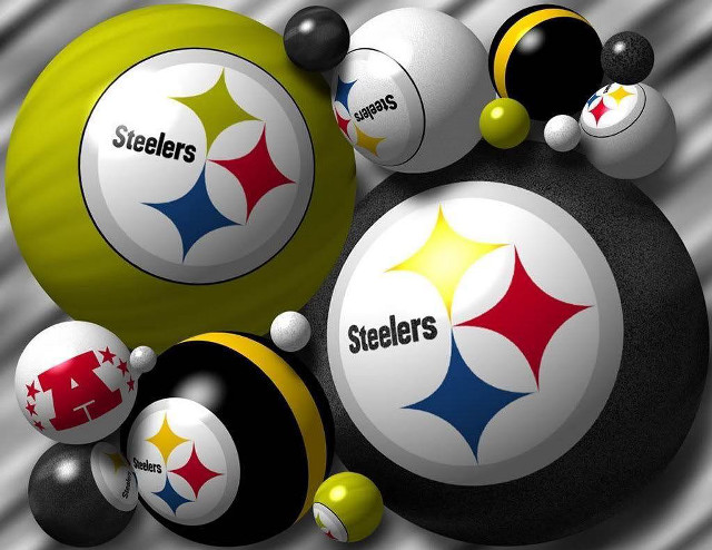 Nfl balls 3d image wavy free wallpaper for desktop - medium preview image