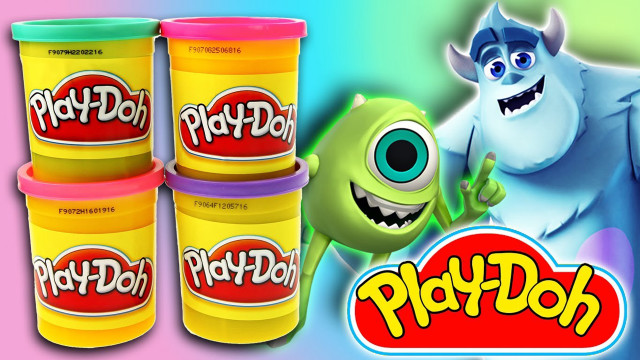 Play doh monsters background logo free wallpaper for desktop - medium preview image