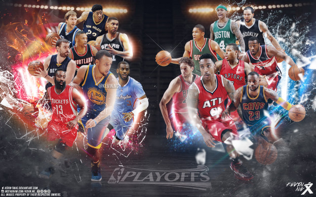 Basketball players water splash photo free wallpaper for desktop - medium preview image