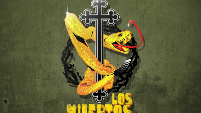 Yellow snake red ribbon red free wallpaper for desktop - medium preview image