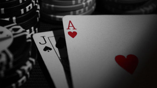 Poker chips playing cards ace free wallpaper for desktop - medium preview image