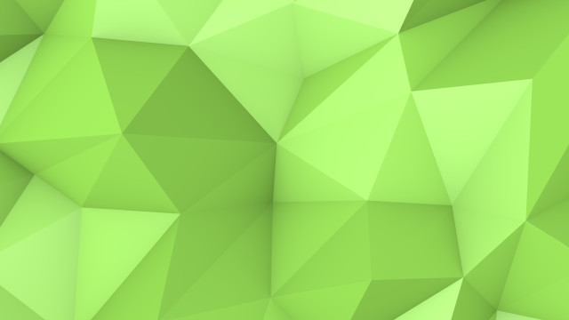 Green abstract low poly blurred free wallpaper for desktop - medium preview image