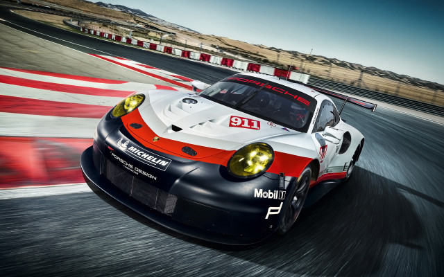 White red race car track free wallpaper for desktop - medium preview image