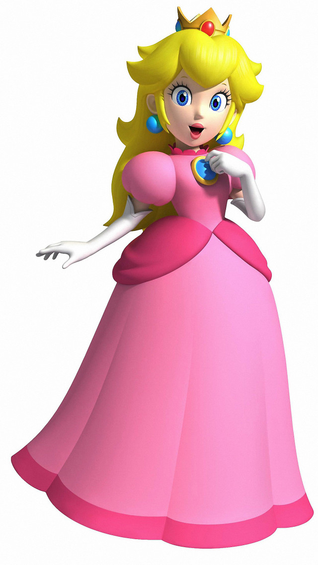 Princess pink dress tiara blue free wallpaper for mobile - medium preview image