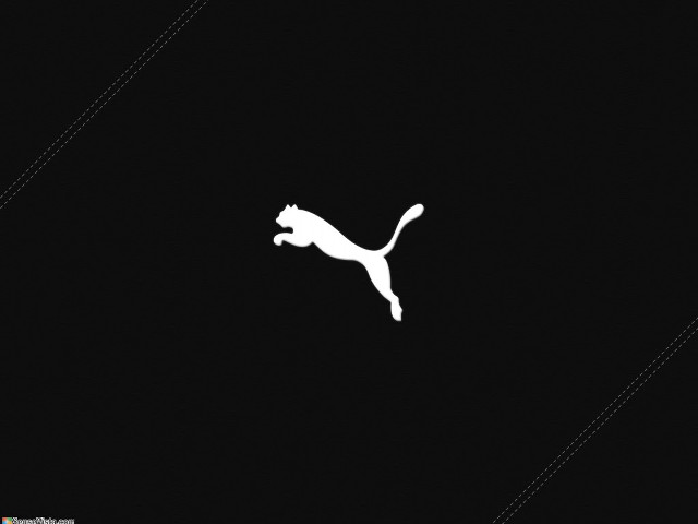 Cat running dark floor minimalist free wallpaper for desktop - medium preview image