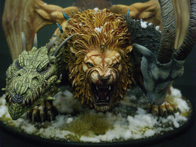 Animal statues with horns group free wallpaper for desktop - medium preview image