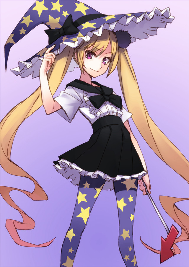 Girl dress hat stars wand free wallpaper for mobile - medium preview image
