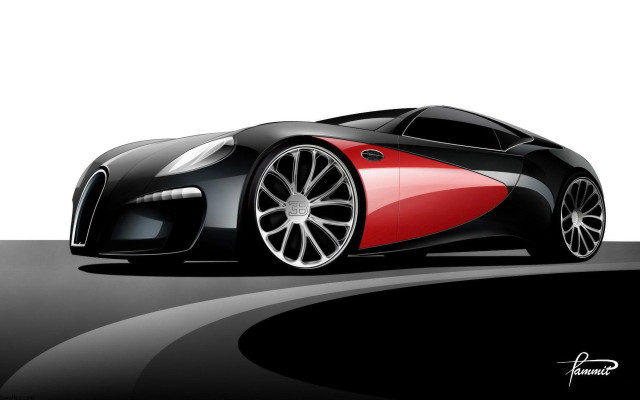 Black red car white background free wallpaper for desktop - medium preview image