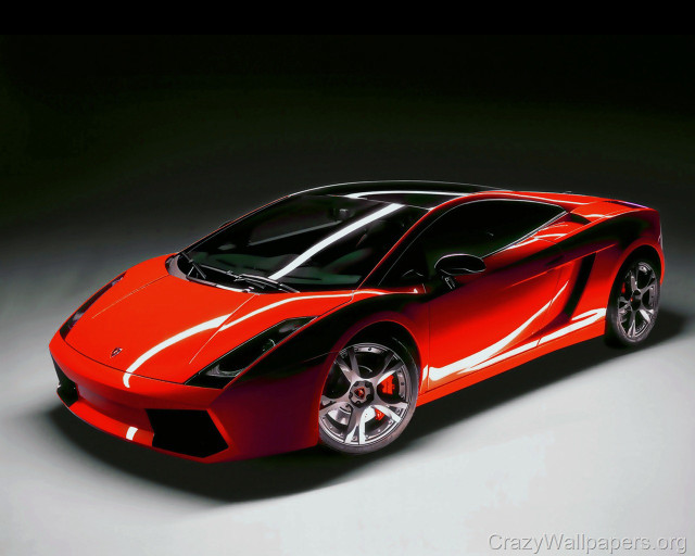 Red sports car dark room #59 free wallpaper for desktop - medium preview image