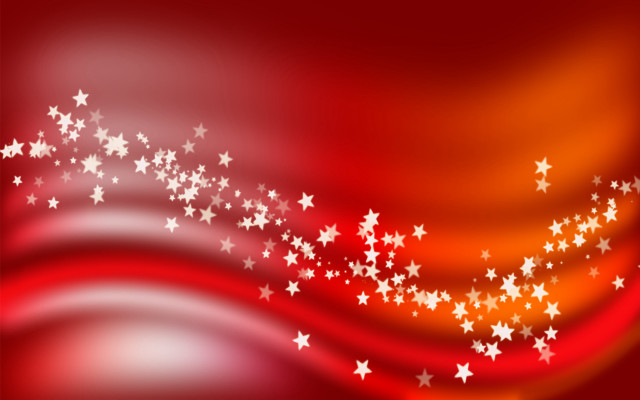 Red orange stars wave light free wallpaper for desktop - medium preview image