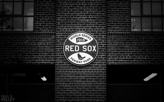 Red sox brick wall kyoto free wallpaper for desktop - medium preview image