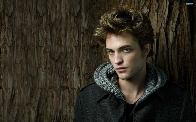 Man scarf tree trunk serious free wallpaper for desktop - medium preview image