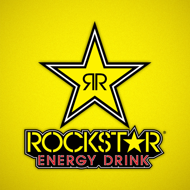 Rockstar energy drink yellow background free wallpaper for tablet - medium preview image