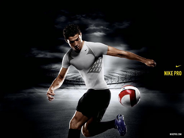 Man soccer kick stadium rednike free wallpaper for desktop - medium preview image