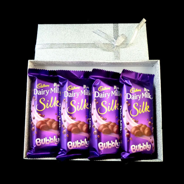 Three dairy milk silk box free wallpaper for tablet - medium preview image