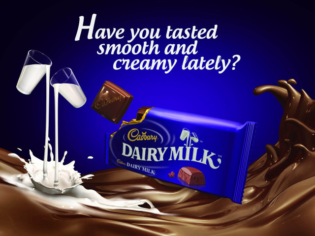 Chocolate bar milk pouring splashing free wallpaper for desktop - medium preview image