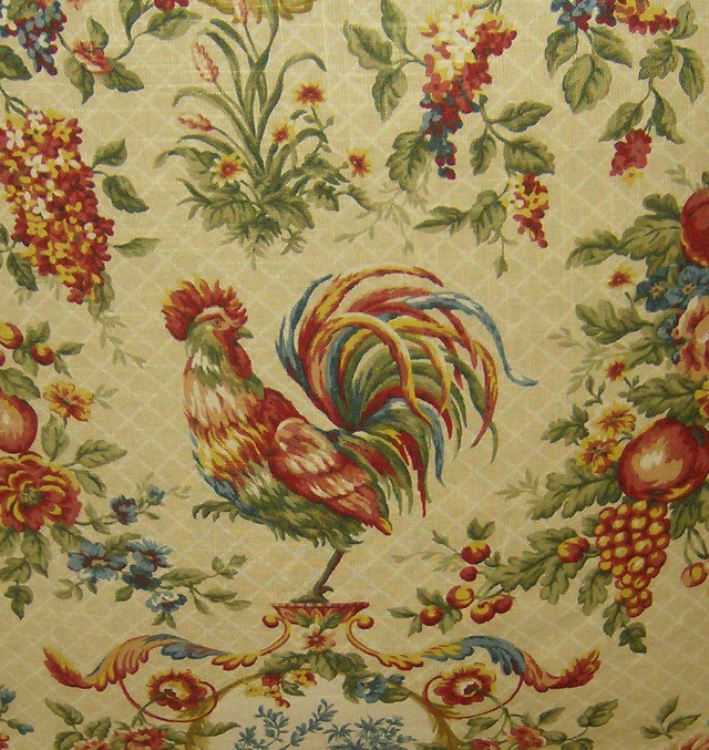 Rooster flowers white background red free wallpaper for tablet - medium preview image