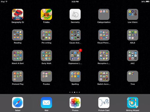 Tablet app icons black background free wallpaper for desktop - medium preview image