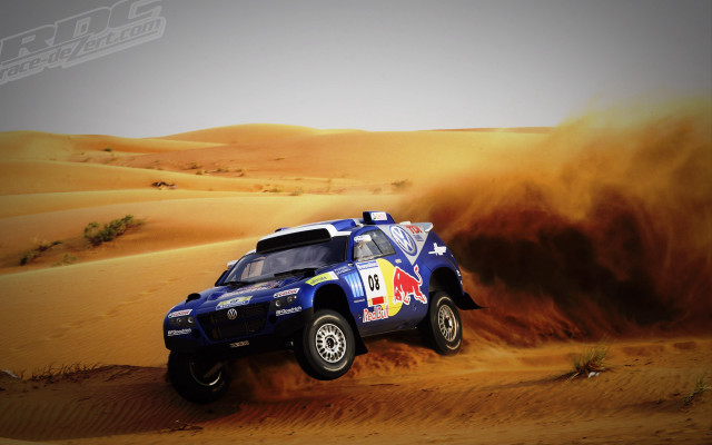 Truck desert sky red bull free wallpaper for desktop - medium preview image