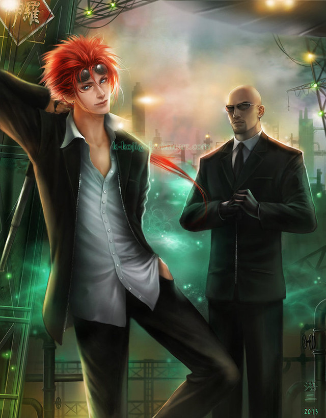 Futuristic formal boys suit urban free wallpaper for mobile - medium preview image