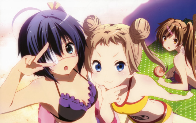 Young women bed green blanket free wallpaper for desktop - medium preview image