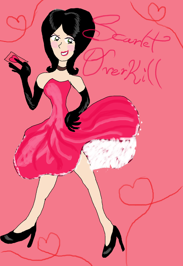 Woman pink dress holding cell free wallpaper for mobile - medium preview image