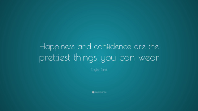 Happiness confidence prettiest things wear free wallpaper for desktop - medium preview image