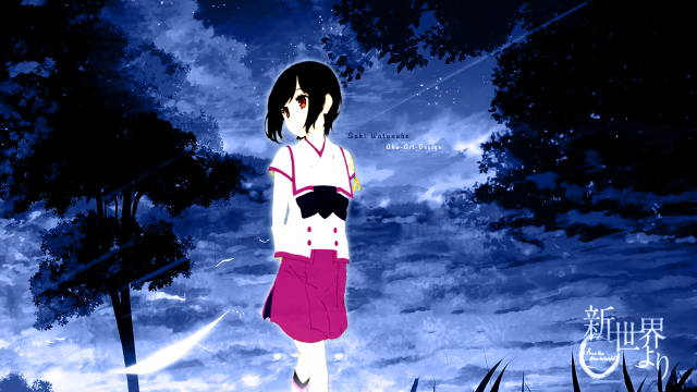 Girl pink dress grass trees free wallpaper for desktop - medium preview image