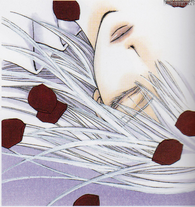 Woman eyes closed hair blowing free wallpaper for tablet - medium preview image