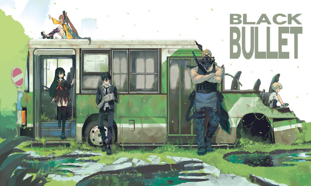Group bus gas mask people free wallpaper for desktop - medium preview image