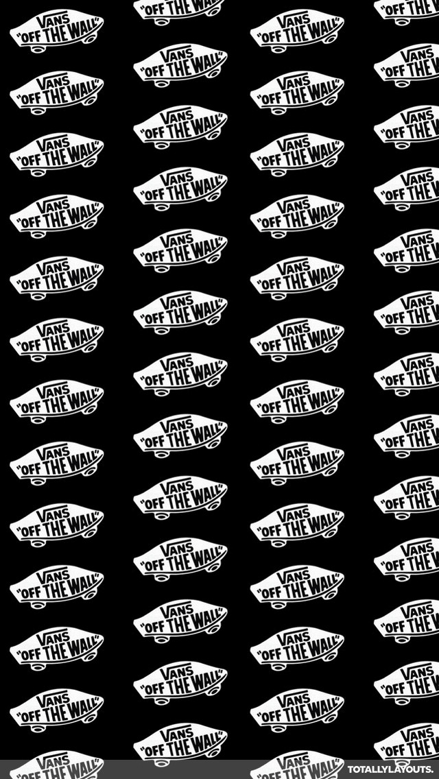 Vans logo stickers wall parking free wallpaper for mobile - medium preview image