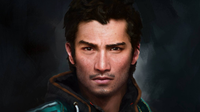 Man hoodie jacket serious look free wallpaper for desktop - medium preview image