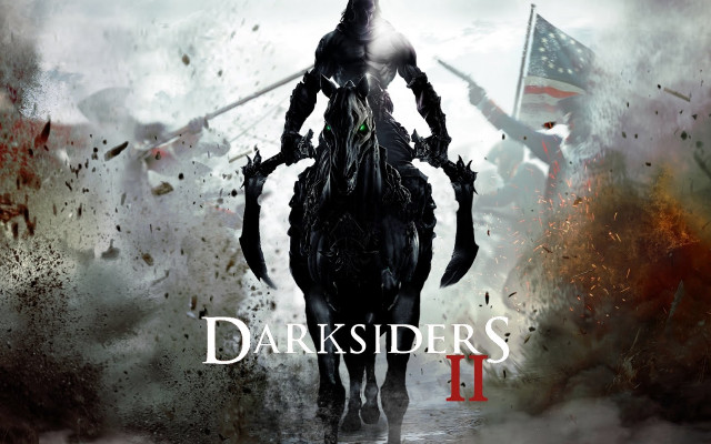 Character horse flag poster darksiders free wallpaper for desktop - medium preview image