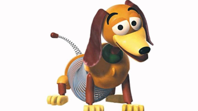 Cartoon dog large head funny free wallpaper for desktop - medium preview image