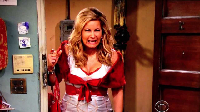 Woman red white outfit holding free wallpaper for desktop - medium preview image