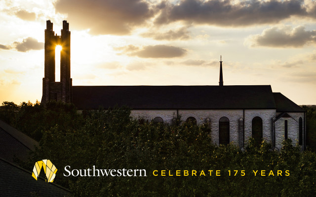 Church clocktower sunset clouds sky free wallpaper for desktop - medium preview image