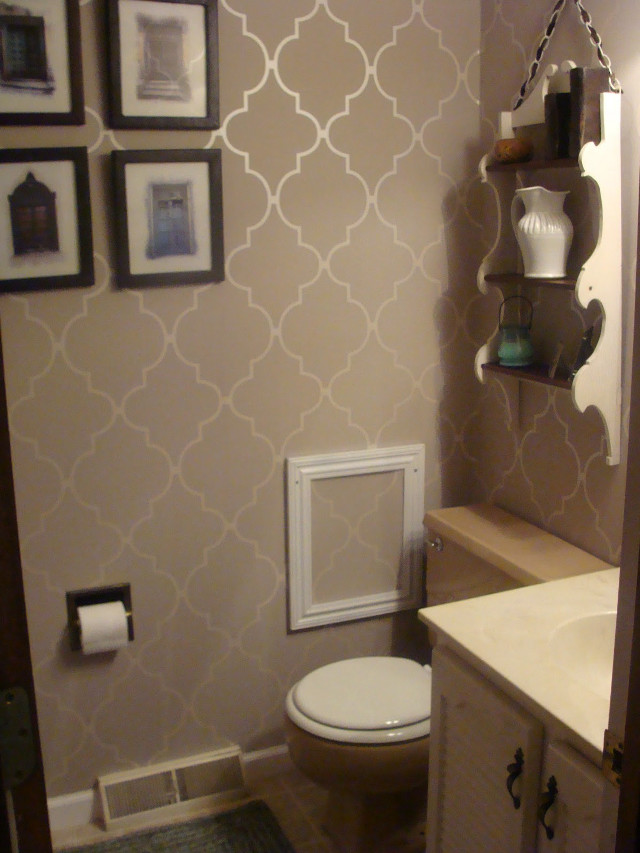 Bathroom toilet sink mirror shelf free wallpaper for mobile - medium preview image