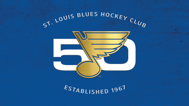 St louis blues logo gold free wallpaper for desktop - medium preview image