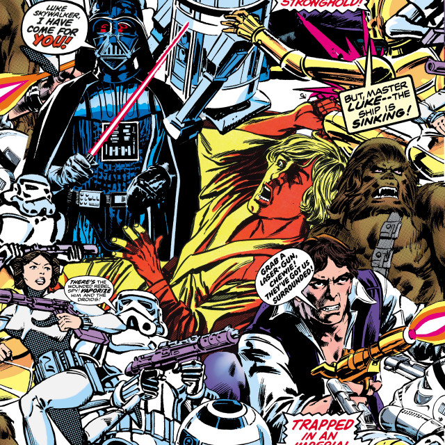 Star wars comic crossover music free wallpaper for tablet - medium preview image