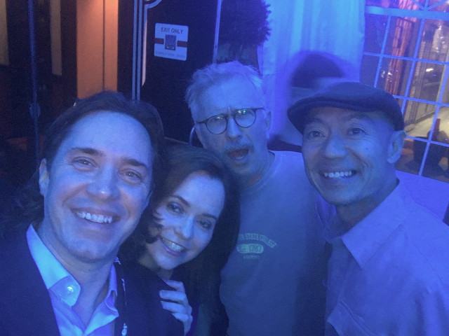 Party group photo man hat free wallpaper for desktop - medium preview image