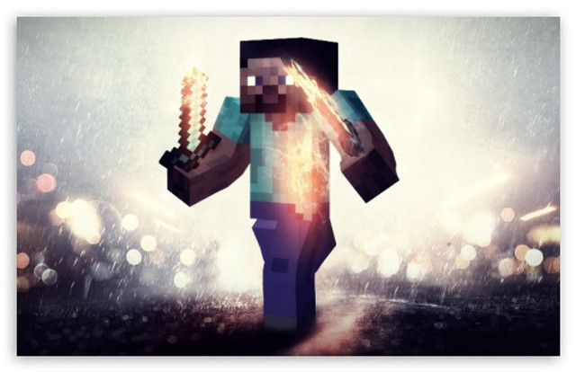 Man glowing object dark room free wallpaper for desktop - medium preview image