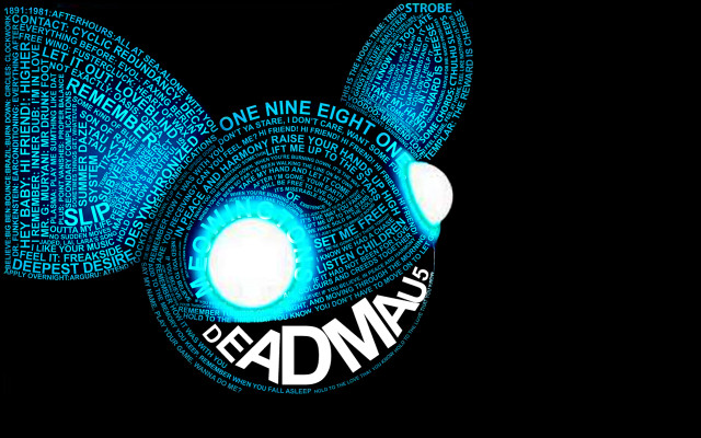 Mickey mouse head glowing blue free wallpaper for desktop - medium preview image