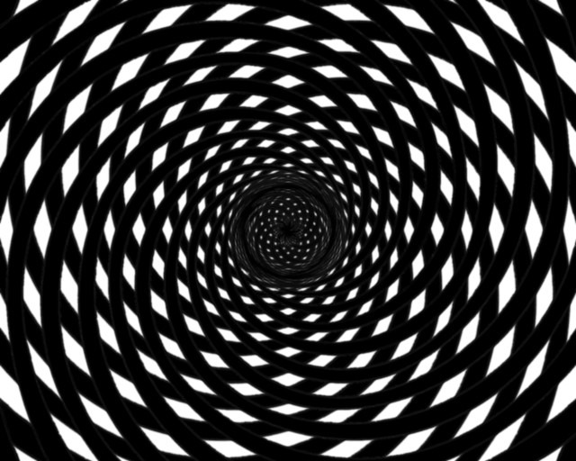 Black white opart checkered soccerball free wallpaper for desktop - medium preview image