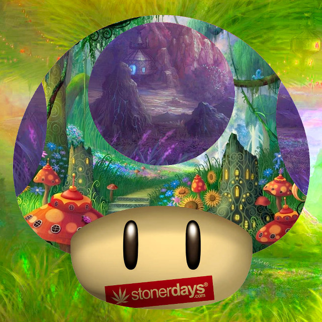 Cartoon character strange face trees free wallpaper for tablet - medium preview image